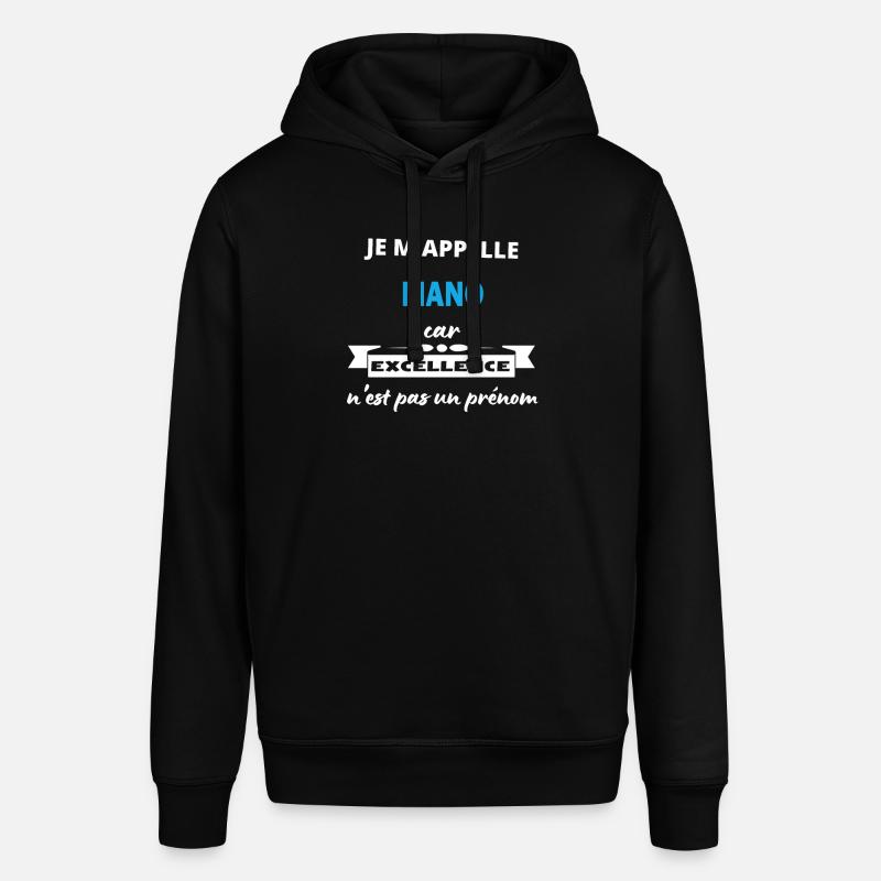 Je m'appelle excellence Mano - Sweat à capuche SOUNDER Stanley/Stella Unisexe - noir