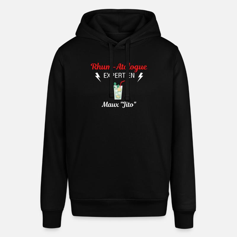 Rhum-Atologue - Sweat à capuche SOUNDER Stanley/Stella Unisexe - noir