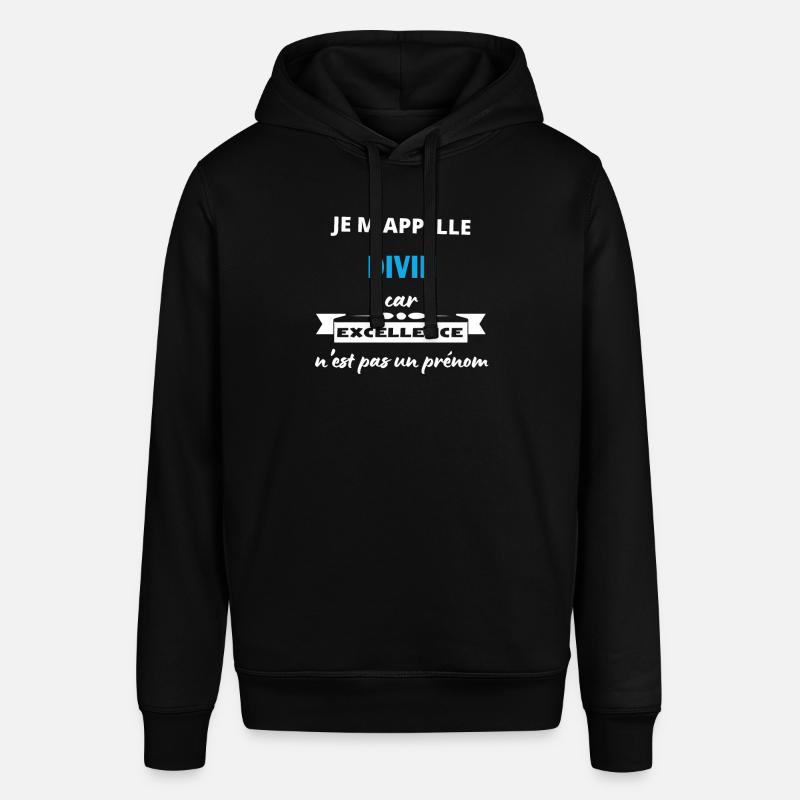 Je m'appelle excellence Divin - Sweat à capuche SOUNDER Stanley/Stella Unisexe - noir