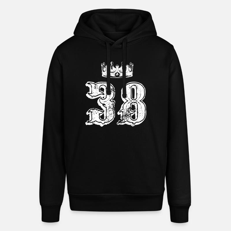 38 Couronne numérique - Sweat à capuche SOUNDER Stanley/Stella Unisexe - noir