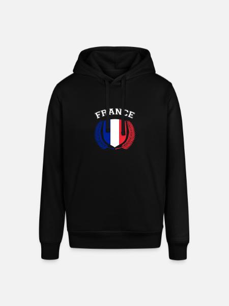 FRANCE - Stanley/Stella SOUNDER Unisex Hoodie - black