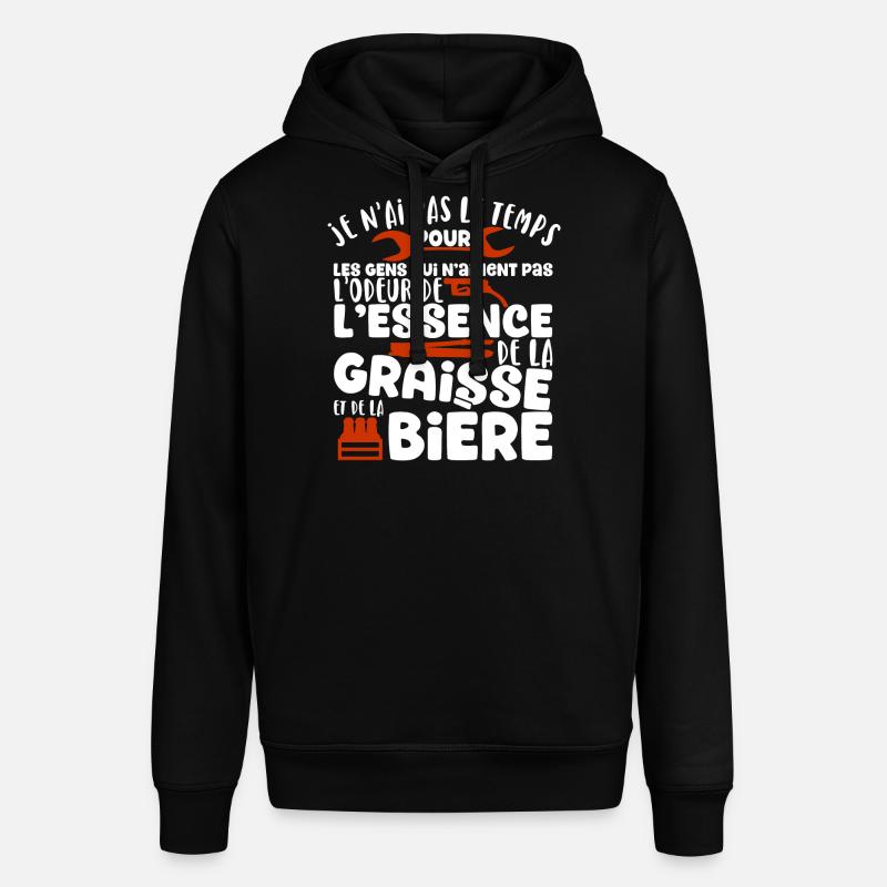L'odeur de l'essence cadeau - Sweat à capuche SOUNDER Stanley/Stella Unisexe - noir