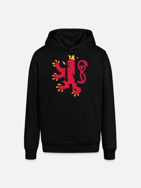 lion du luxembourg symbole drapeau - Sweat à capuche SOUNDER Stanley/Stella Unisexe - noir