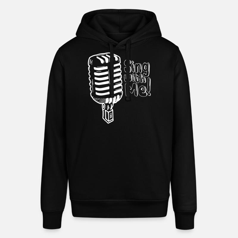 Chanter avec moi - Sweat à capuche SOUNDER Stanley/Stella Unisexe - noir