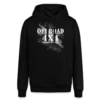 Offroad 4X4 experience - Stanley/Stella Unisex Hoodie SOUNDER - Schwarz - Vorne - Alina (178cm) & Michal (187cm)