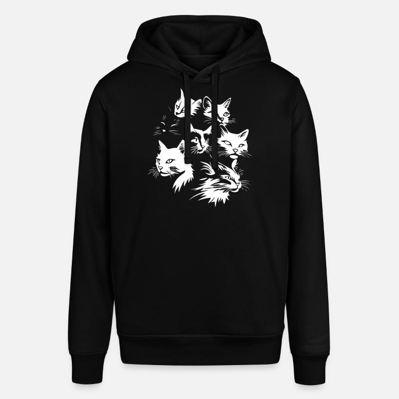 Équipe Cat - Sweat à capuche SOUNDER Stanley/Stella Unisexe - noir