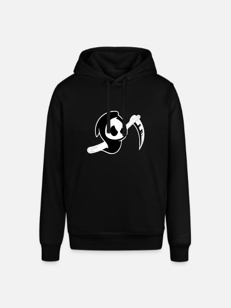 Scythes ghost Halloween reaper - Stanley/Stella SOUNDER Unisex Hoodie - black