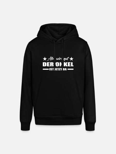 Onkel - Stanley/Stella Unisex Hoodie SOUNDER - Schwarz
