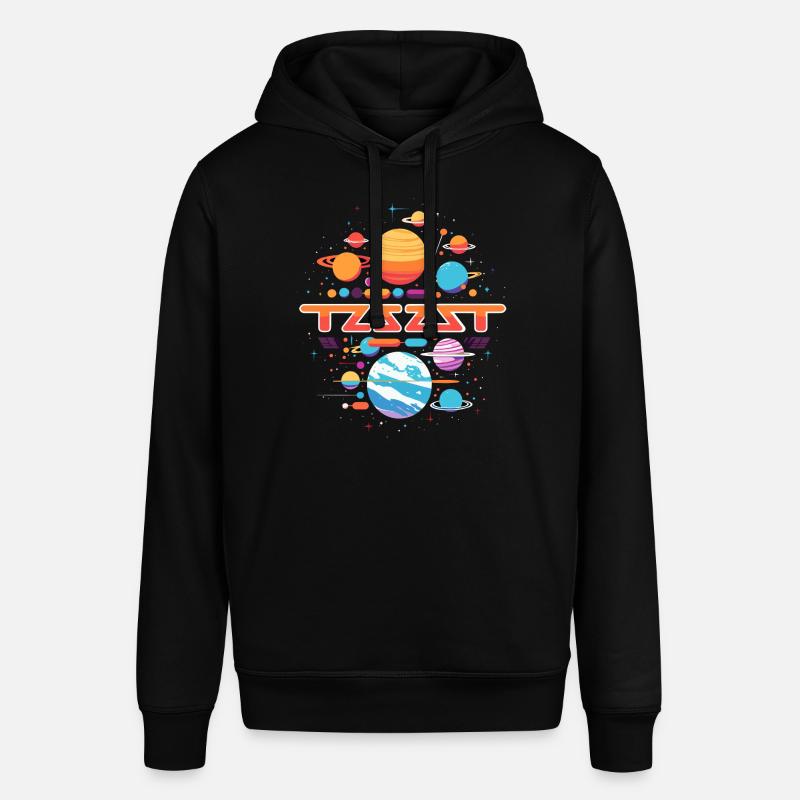 Conception de la planète - Sweat à capuche SOUNDER Stanley/Stella Unisexe - noir