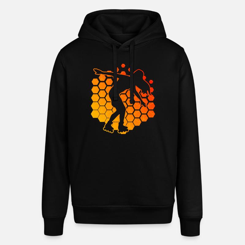 Rollerskate Roller Skating Rollerskaten Rollschuhl - Stanley/Stella Unisex Hoodie SOUNDER - Schwarz