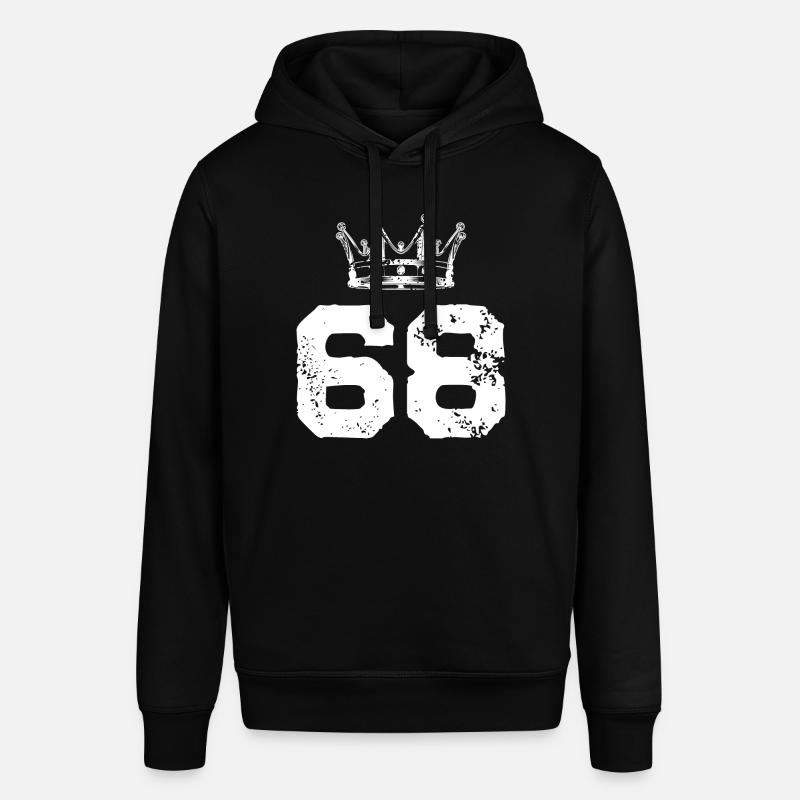 68 Couronne numérique - Sweat à capuche SOUNDER Stanley/Stella Unisexe - noir