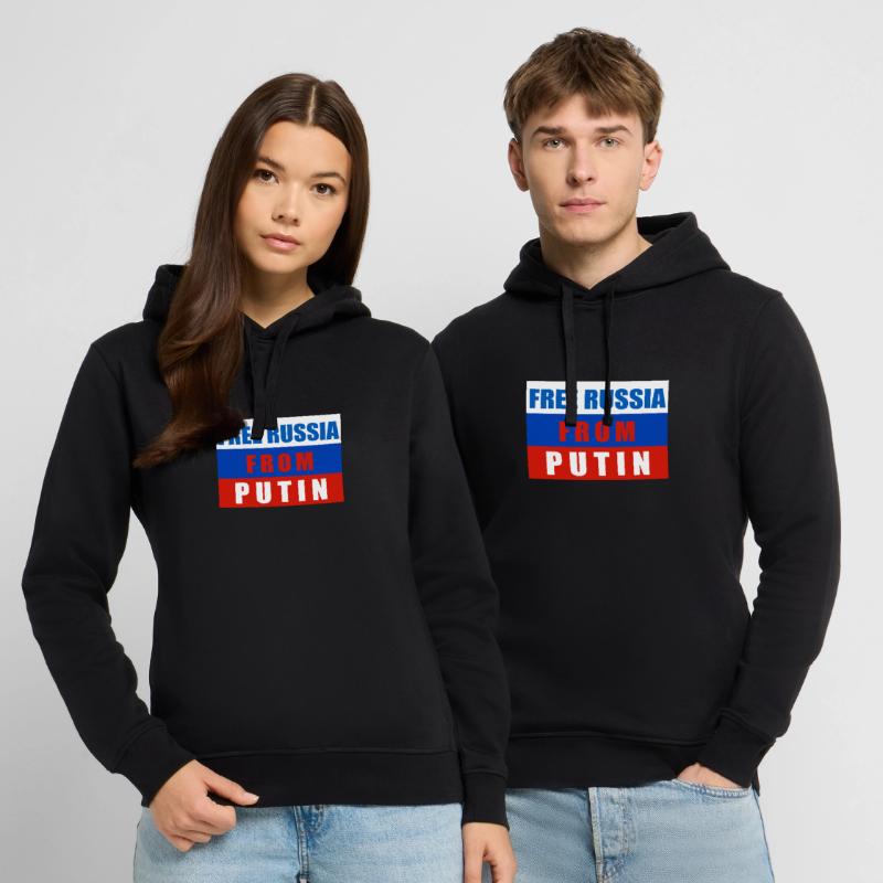 Libérez la Russie de Poutine Sweat à capuche SOUNDER Stanley/Stella Unisexe