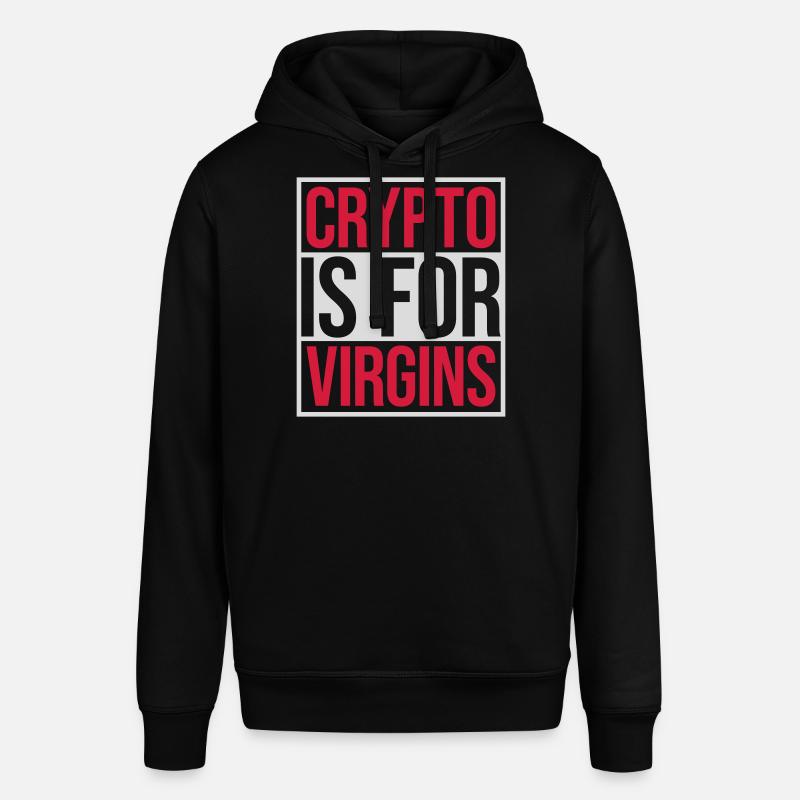 Crypto est pour les vierges - Sweat à capuche SOUNDER Stanley/Stella Unisexe - noir