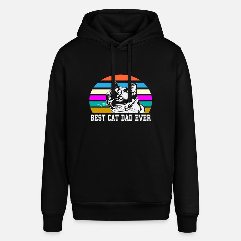 Le père de Cat - Sweat à capuche SOUNDER Stanley/Stella Unisexe - noir