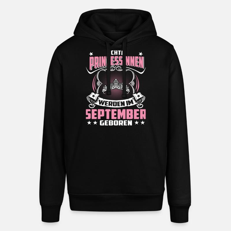 Septembre - anniversaire - princesse 3 - Sweat à capuche SOUNDER Stanley/Stella Unisexe - noir