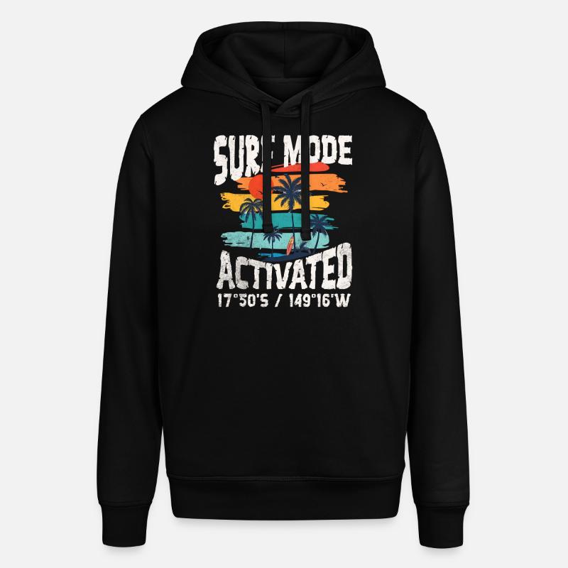 Surf mode activated Copy - Sweat à capuche SOUNDER Stanley/Stella Unisexe - noir