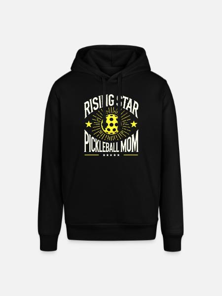 Rising Star Pickleball Mom - Stanley/Stella SOUNDER Unisex Hoodie - black