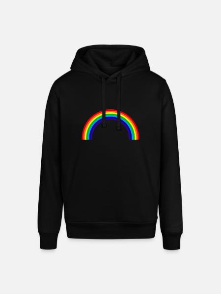 LGBT - Regenbogen rainbow - Stanley/Stella Unisex Hoodie SOUNDER - Schwarz