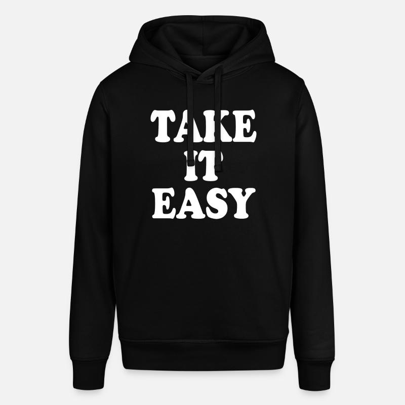 Take it easy - Sweat à capuche SOUNDER Stanley/Stella Unisexe - noir