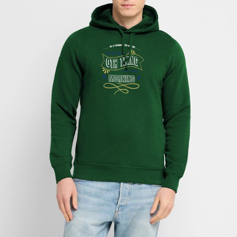 computers programming language present idea Stanley/Stella Unisex Hoodie SOUNDER