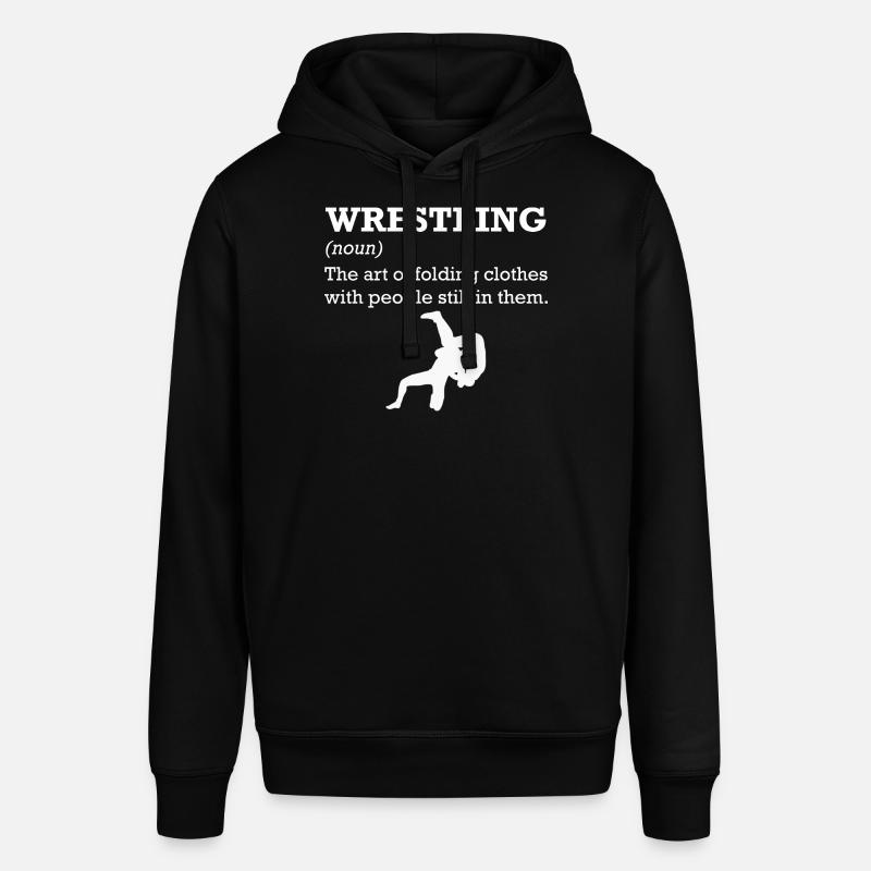 Drôle Définition Lutteur Lutteur - Sweat à capuche SOUNDER Stanley/Stella Unisexe - noir