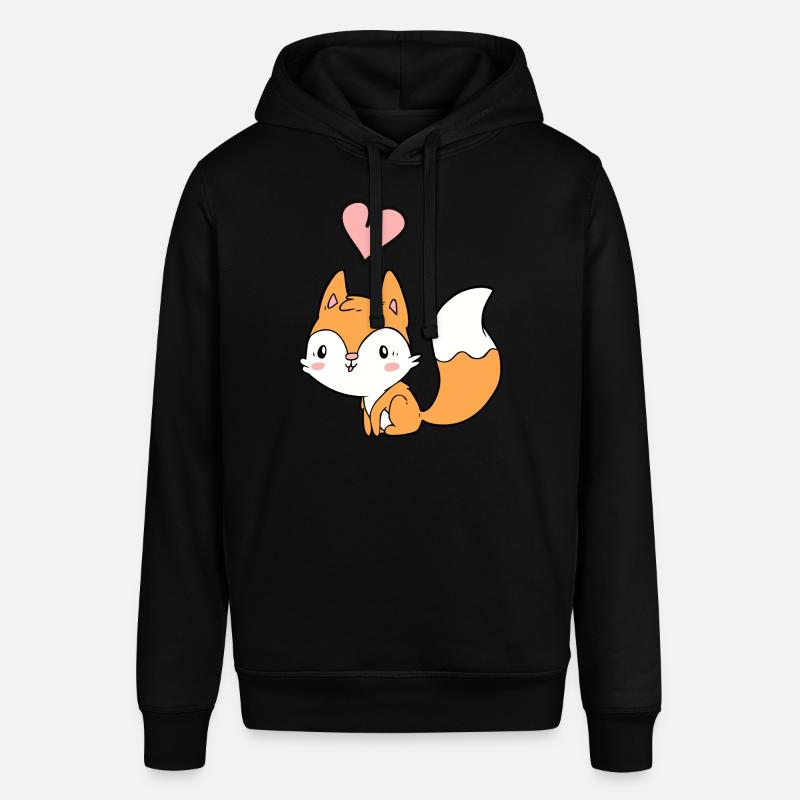 Fuchs - Stanley/Stella Unisex Hoodie SOUNDER - Schwarz