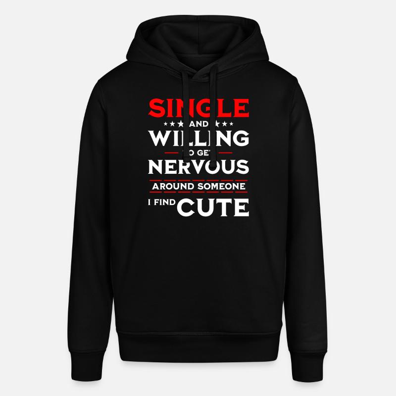 Drôle de dicton célibataire - Sweat à capuche SOUNDER Stanley/Stella Unisexe - noir