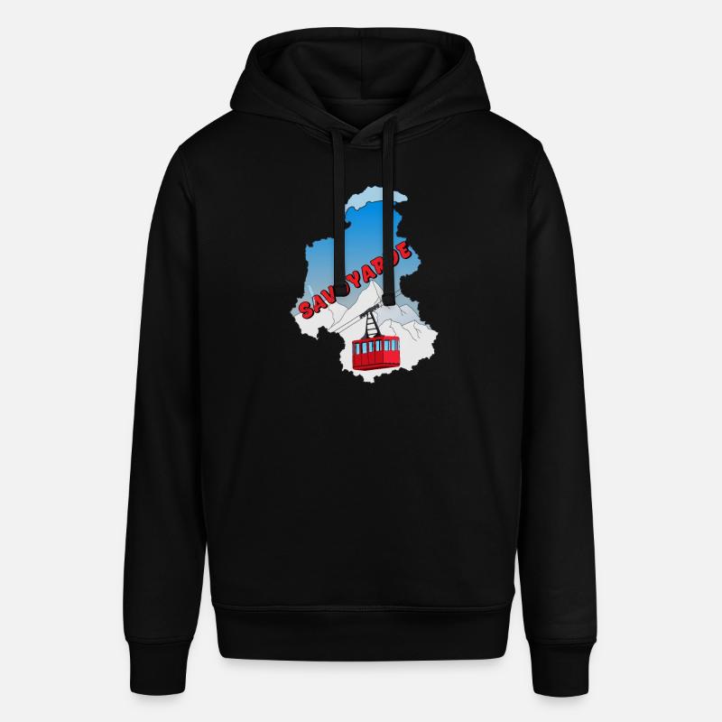 Savoyarde version 2 - Sweat à capuche SOUNDER Stanley/Stella Unisexe - noir