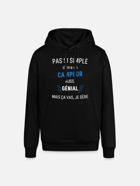 Awesome Camper - Stanley/Stella SOUNDER Unisex Hoodie - black