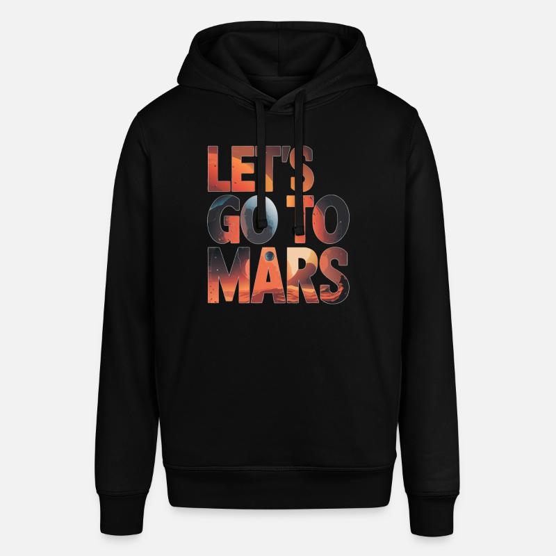 Mars Planète Planète Système Solaire - Sweat à capuche SOUNDER Stanley/Stella Unisexe - noir