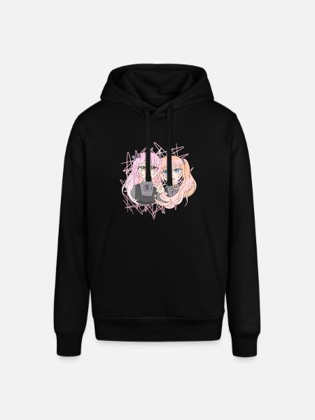 Manga girls - Stanley/Stella SOUNDER Unisex Hoodie - black