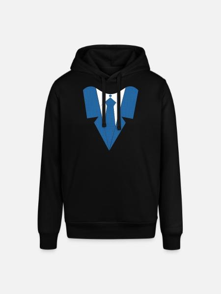 HEMD MIT KRAWATTE - Stanley/Stella Unisex Hoodie SOUNDER - Schwarz