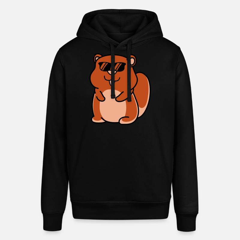 Hamster cool - Sweat à capuche SOUNDER Stanley/Stella Unisexe - noir