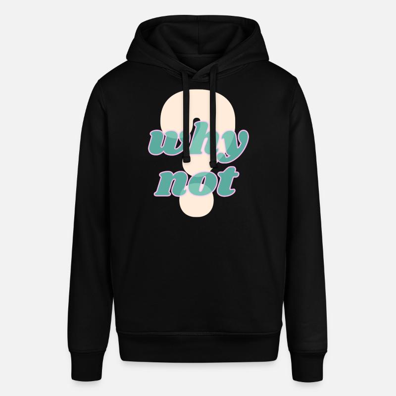 Pourquoi pas un design de déclaration - Sweat à capuche SOUNDER Stanley/Stella Unisexe - noir