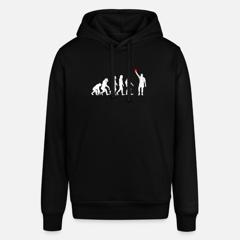 Referee evolution gift soccer card - Stanley/Stella SOUNDER Unisex Hoodie - black