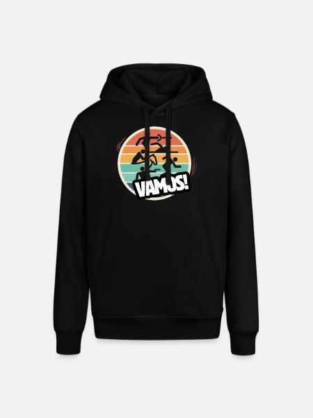 Vamos retro modern pentathlon - Stanley/Stella SOUNDER Unisex Hoodie - black