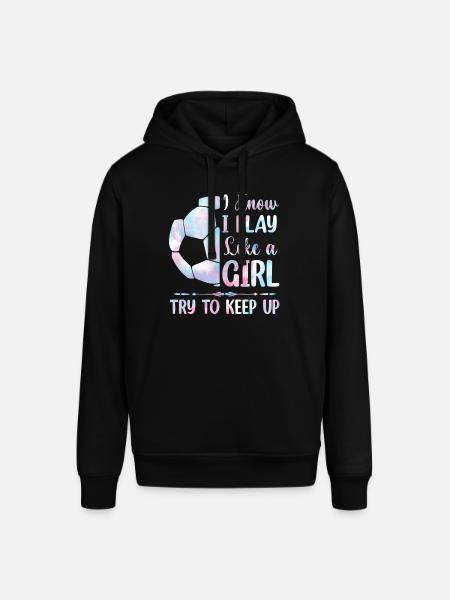 Fußball Mädchen - Stanley/Stella Unisex Hoodie SOUNDER - Schwarz