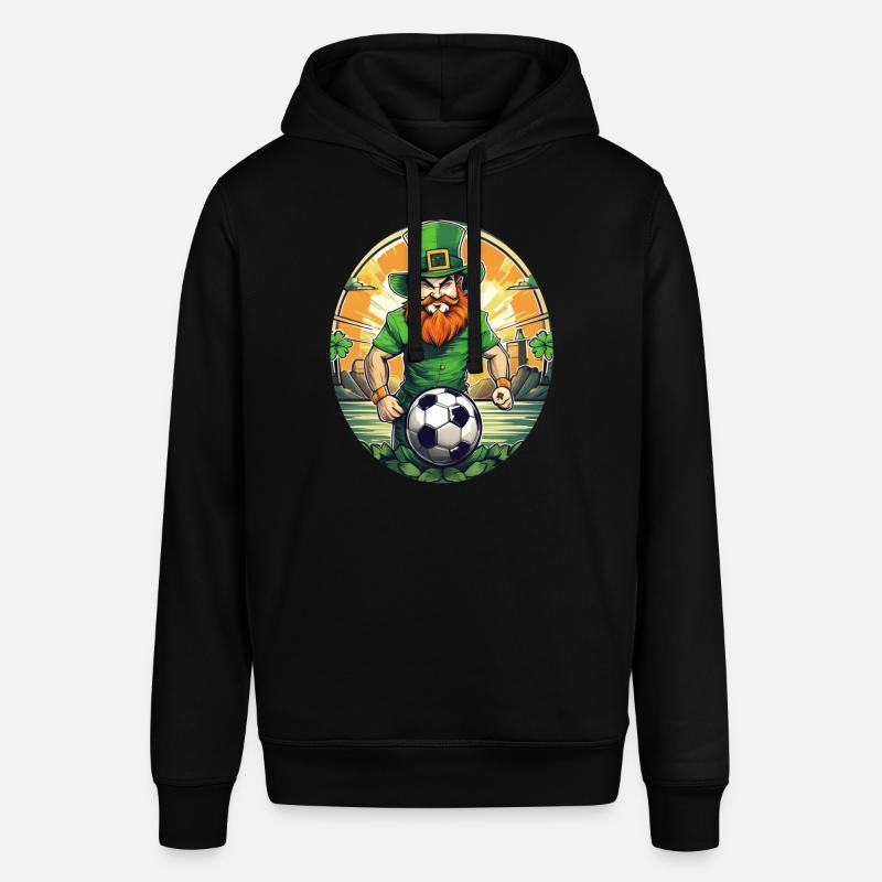 Football Trèfle de la Saint-Patrick - Sweat à capuche SOUNDER Stanley/Stella Unisexe - noir