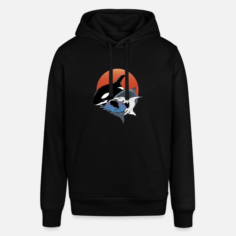 Orca - Stanley/Stella Unisex Hoodie SOUNDER - Schwarz