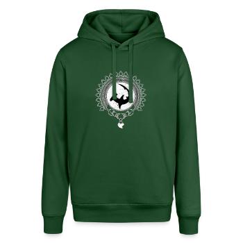 Hammerhai - Stanley/Stella Unisex Hoodie SOUNDER - Flaschengrün - Vorne - Alina (178cm) & Michal (187cm)
