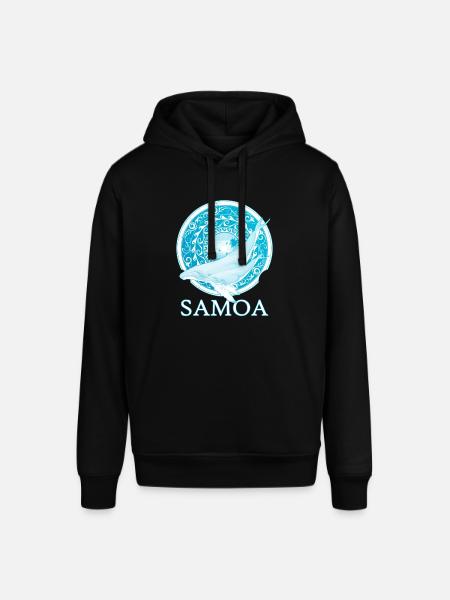 Humpbacks - Stanley/Stella SOUNDER Unisex Hoodie - black