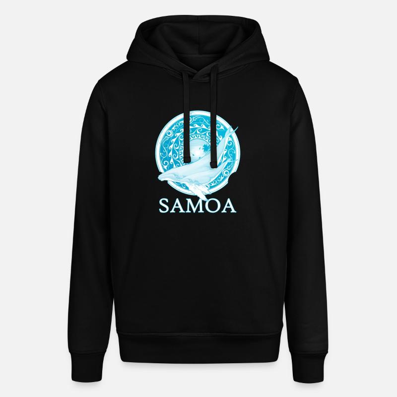 Baleines - Sweat à capuche SOUNDER Stanley/Stella Unisexe - noir