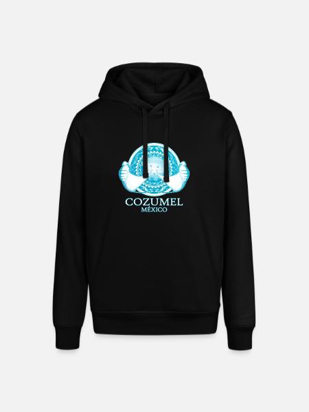 Manta rays Cozumel Mexico - Stanley/Stella SOUNDER Unisex Hoodie - black
