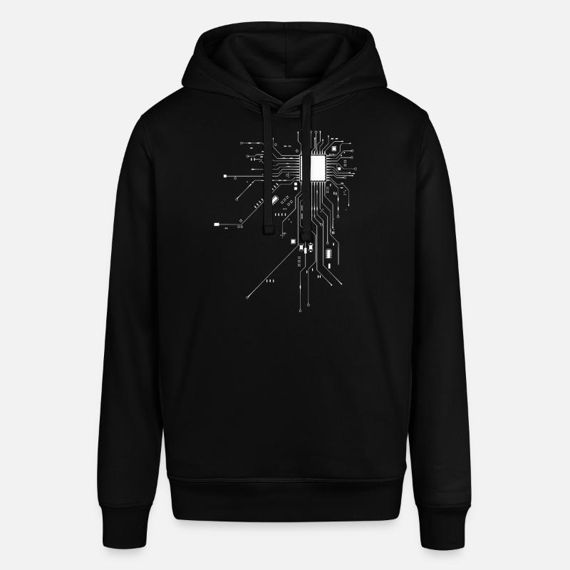 Pirates informatiques cybercriminalité - Sweat à capuche SOUNDER Stanley/Stella Unisexe - noir