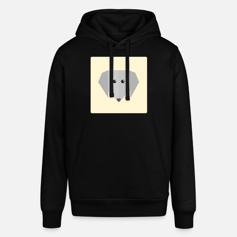 idée cadeau chien Doodle - Sweat à capuche SOUNDER Stanley/Stella Unisexe - noir
