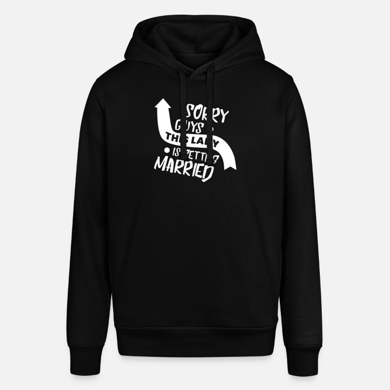 Mariage - future mariée - Sweat à capuche SOUNDER Stanley/Stella Unisexe - noir