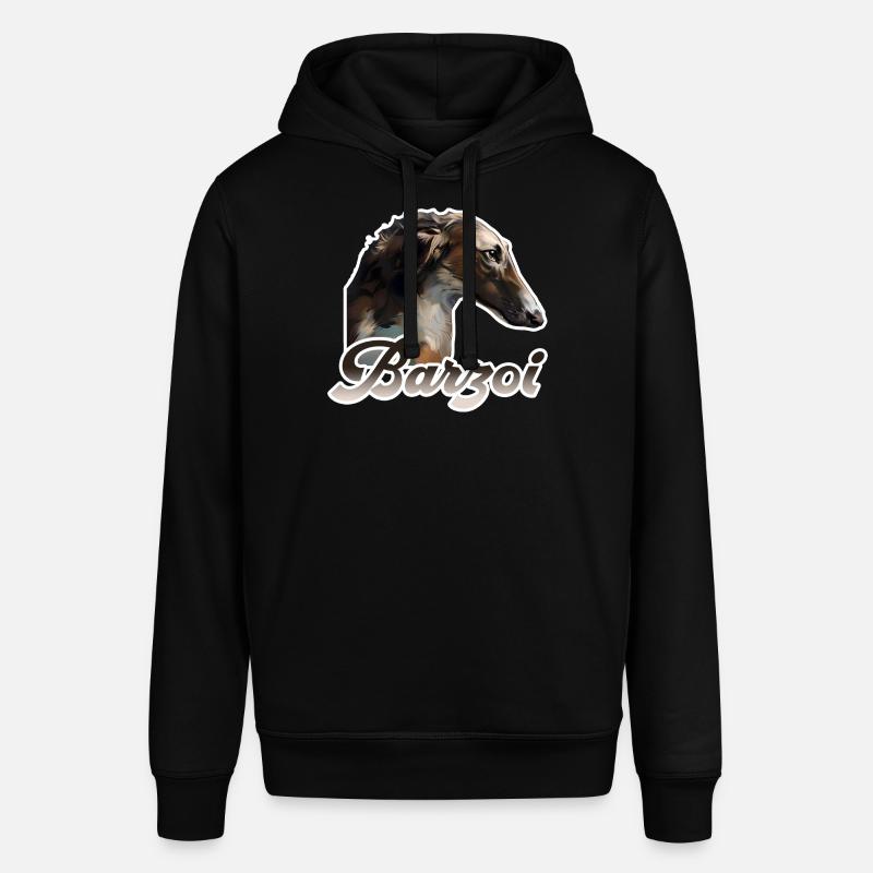 barzoi Barzoï lévrier russe - Sweat à capuche SOUNDER Stanley/Stella Unisexe - noir