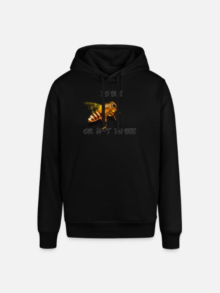 Biene sein oder nicht - Stanley/Stella Unisex Hoodie SOUNDER - Schwarz