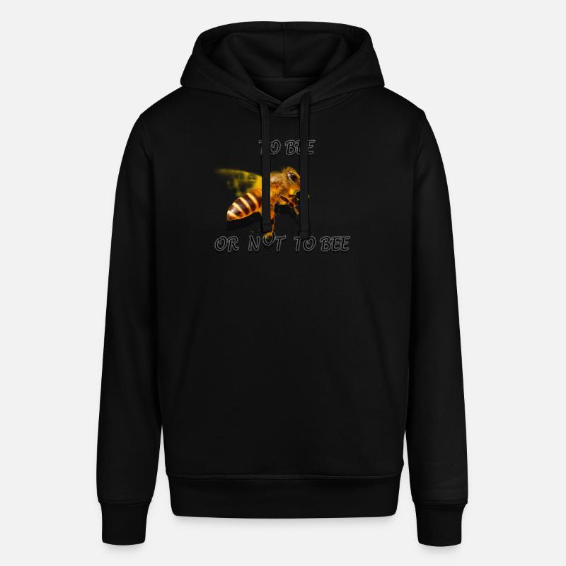 Biene sein oder nicht - Stanley/Stella Unisex Hoodie SOUNDER - Schwarz