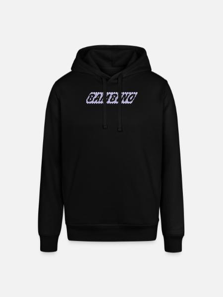 Bambino lettering with playful style - Stanley/Stella SOUNDER Unisex Hoodie - black